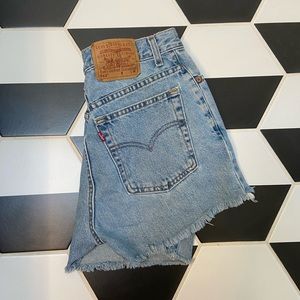 Levi 512 Jean Shorts